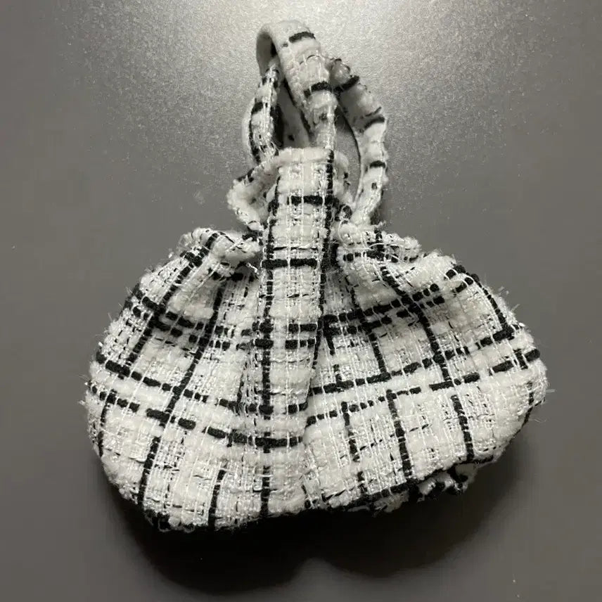 [BUNJANG] 15cm Doll Clothes Tweed Overalls / 15cm인형옷 트위드 멜빵