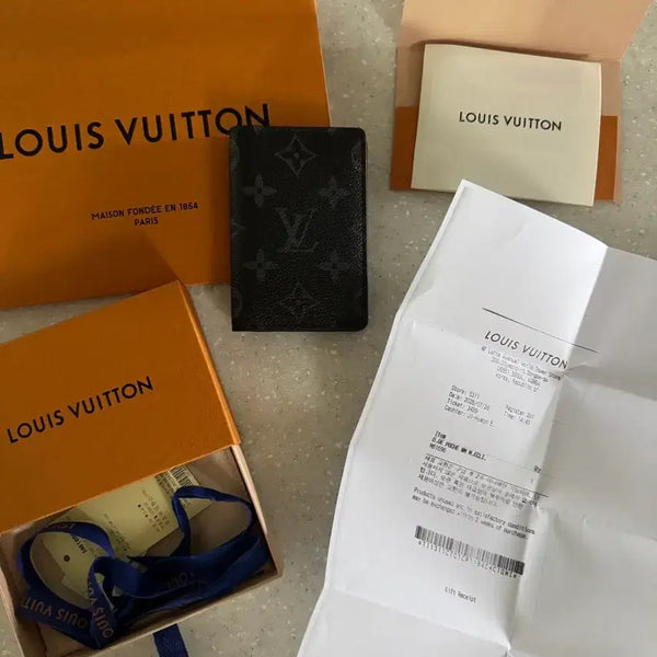 [BUNJANG] Louis Vuitton Pocket Organizer Monogram Eclipse / 루이비통 포켓 오거나이저 이클립스  (새상품)