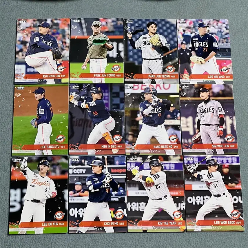 [BUNJANG] Hanwha Eagles 2026 KBO SCC Plus Baseball Full Set / 2026 kbo scc 플러스 한화이글스 베이스 풀세트