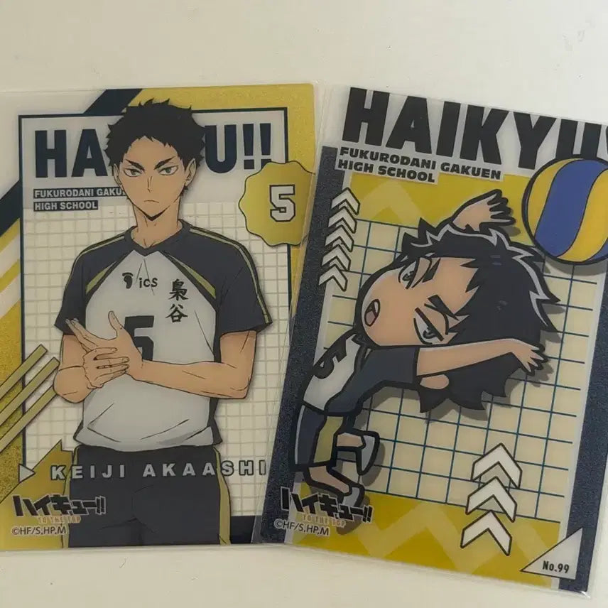 [BUNJANG] Haikyuu Akaashi Keiji Clear Card Bundle / 아카아시 클리어카드