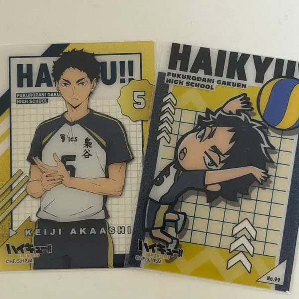 [BUNJANG] Haikyuu Akaashi Keiji Clear Card Bundle / 아카아시 클리어카드