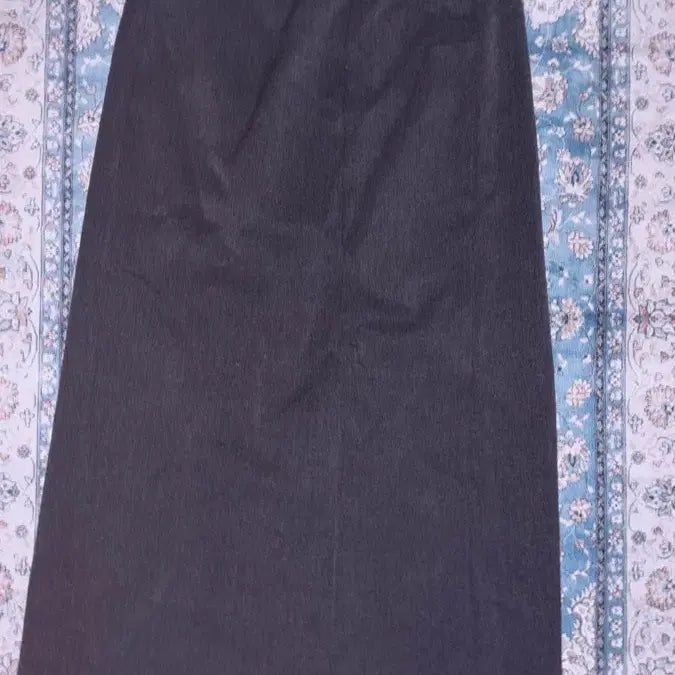 [BUNJANG] Gray Long Skirt / 그레이 롱스커트