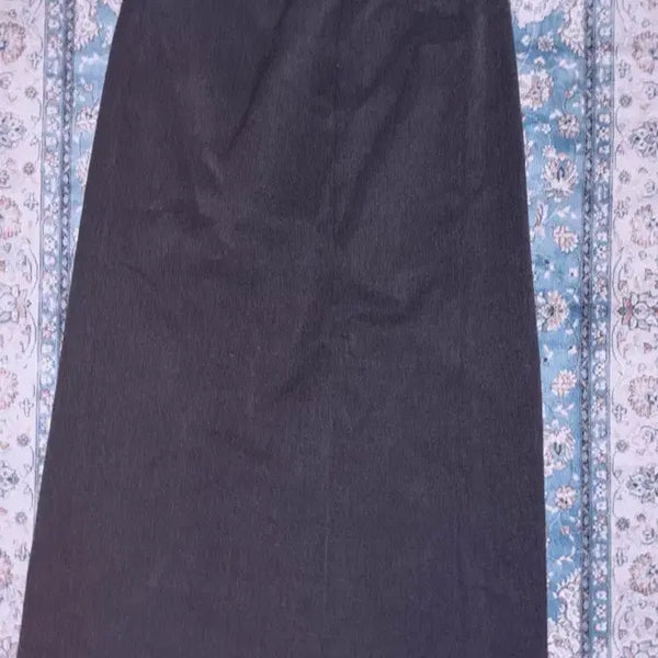 [BUNJANG] Gray Long Skirt / 그레이 롱스커트