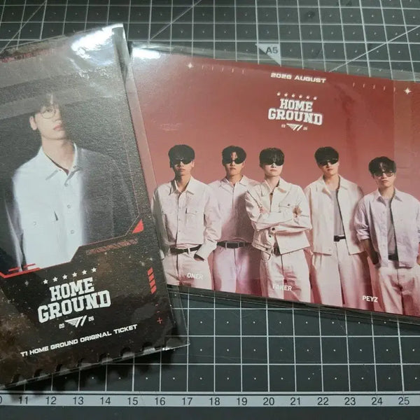 [BUNJANG] Homeground 2nd Day Entry Benefit Ticket Postcard / t1 홈그라운드 homeground 2일차 입장 특전 티켓 엽서
