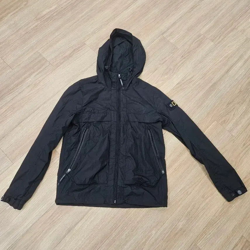 [BUNJANG] National Geographic Black Utility Jacket / 내셔널지오그래픽 블랙 유틸리티 자켓 90