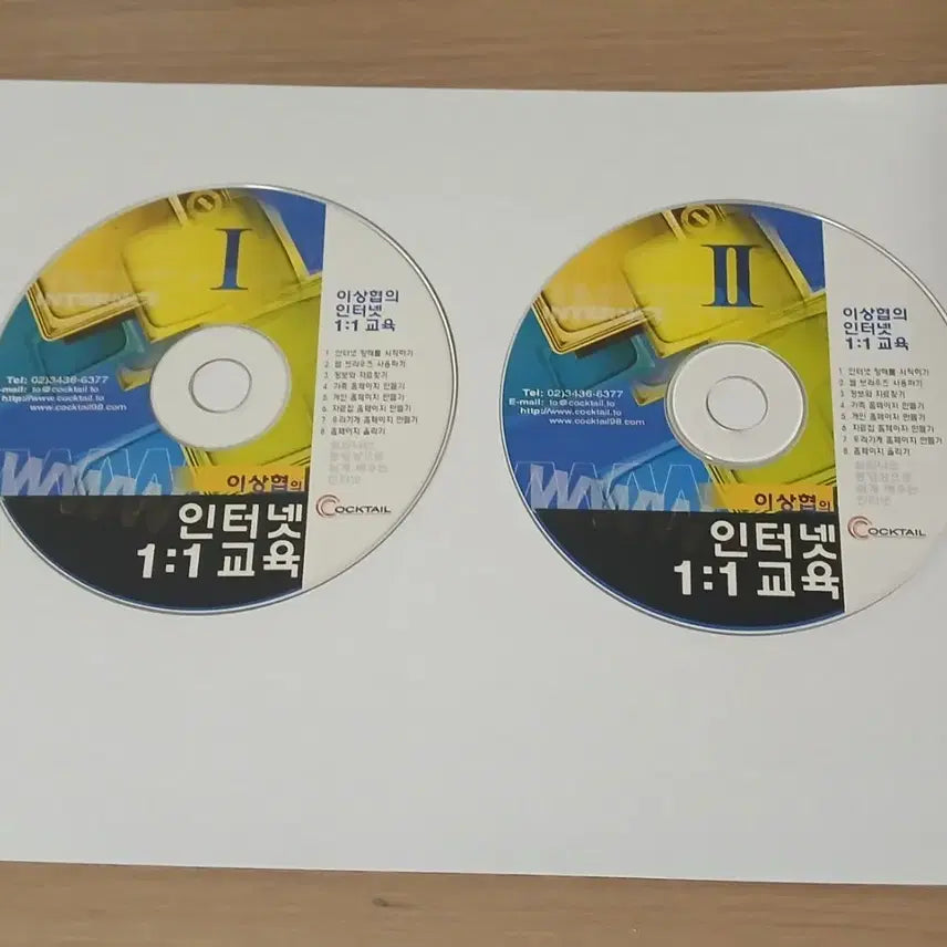 [BUNJANG] Lee Sang-hyub's Internet 1:1 Education (2000) Educational Software CD-ROM / 1세대 교육용 소프트웨어/이상협의 인터넷 1:1 교육(2000년)