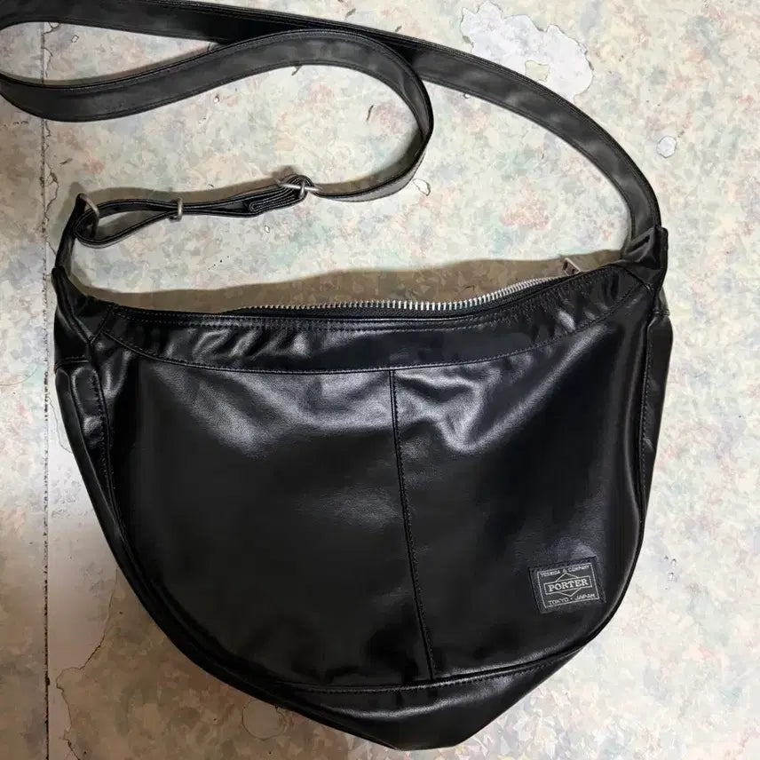 [BUNJANG] Porter Freestyle Shoulder Bag Black Small / 포터 프리스타일 숄더백 블랙 스몰
