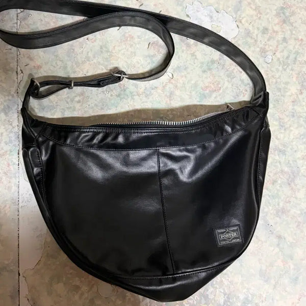 [BUNJANG] Porter Freestyle Shoulder Bag Black Small / 포터 프리스타일 숄더백 블랙 스몰
