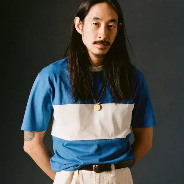[BUNJANG] Drake's Appliqué T-Shirt / 드레익스 아플리케 티셔츠 L사이즈