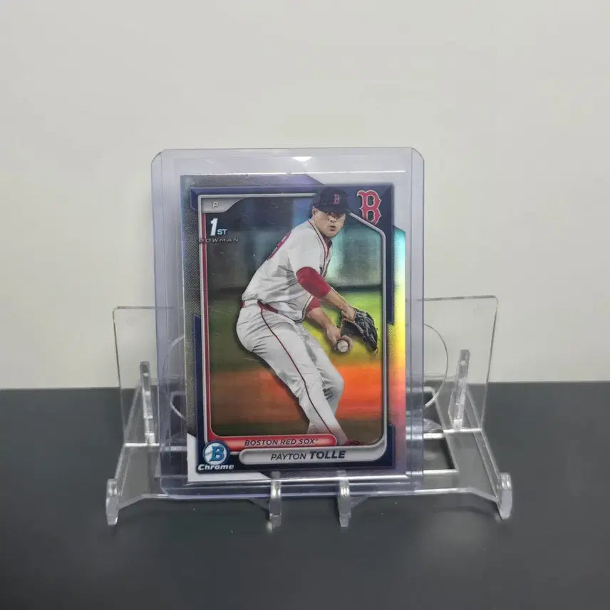 [BUNJANG] Peyton Tolly Bowman Chrome Refractor Card / 페이튼 톨리 바우만 크롬 1st 리플랙터