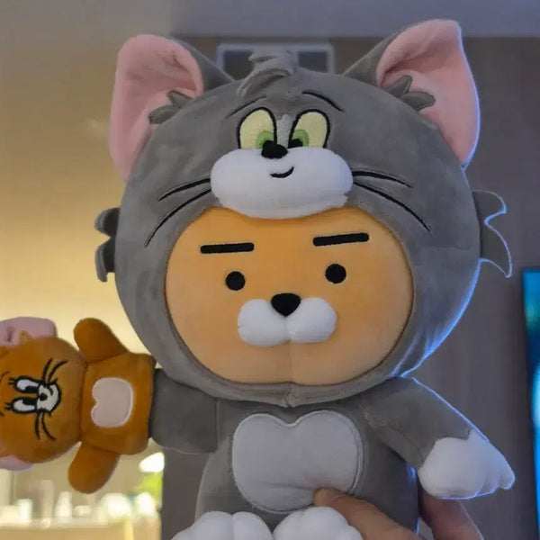 [BUNJANG] Kakao Friends Ryan Tom & Jerry Doll / 카카오프렌즈 라이언 톰과제리 인형