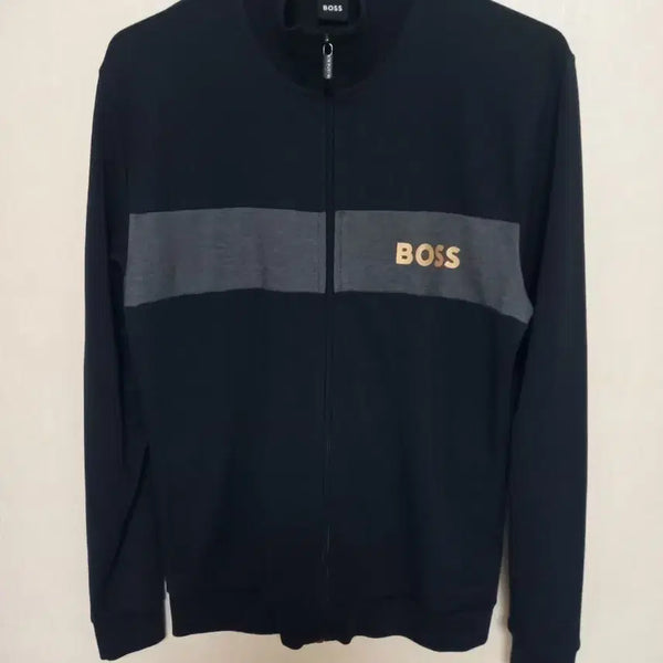 [BUNJANG] Hugo Boss Knit Zip-Up Jacket Navy (Unused) / 휴고보스 니트집업 100 [미사용]