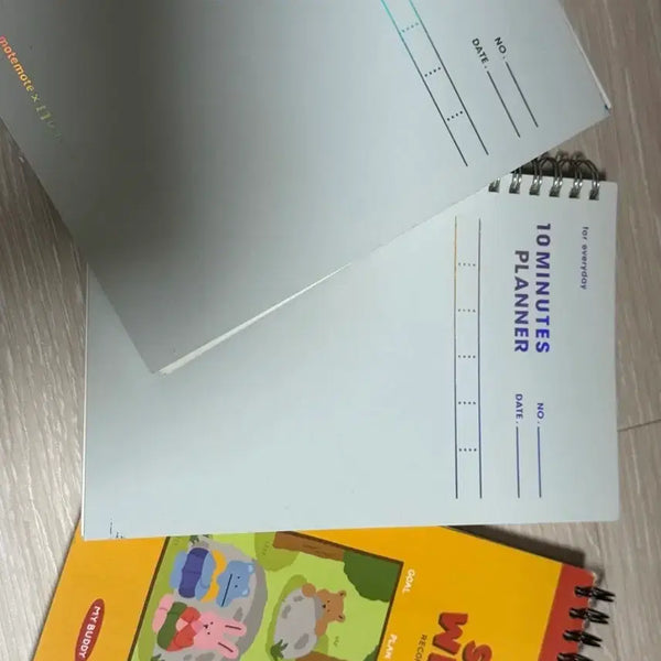 [BUNJANG] Daesung Myvac Planner Bundle Set (2 Books) + Study With Me Character Planner (1 Book) / 플래너 3권 일괄