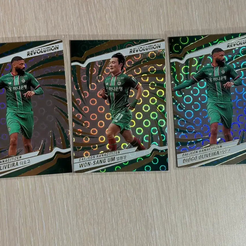 [BUNJANG] K League Revolution Daejeon Groove Card Bundle Set / K리그 레볼루션 대전 그루브 3장 일괄