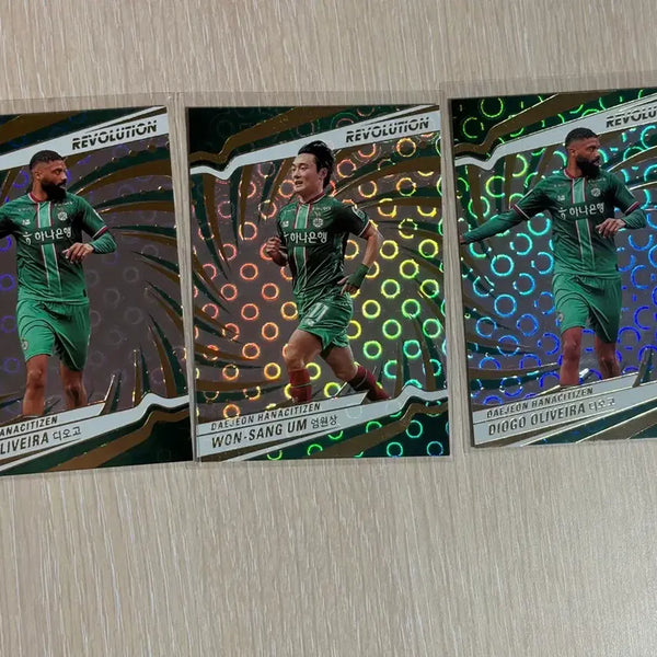 [BUNJANG] K League Revolution Daejeon Groove Card Bundle Set / K리그 레볼루션 대전 그루브 3장 일괄