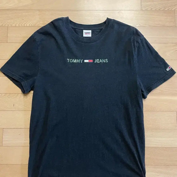 [BUNJANG] Tommy Jeans Basic Logo T-Shirt Black L / 타미진스 반팔티 검정 L