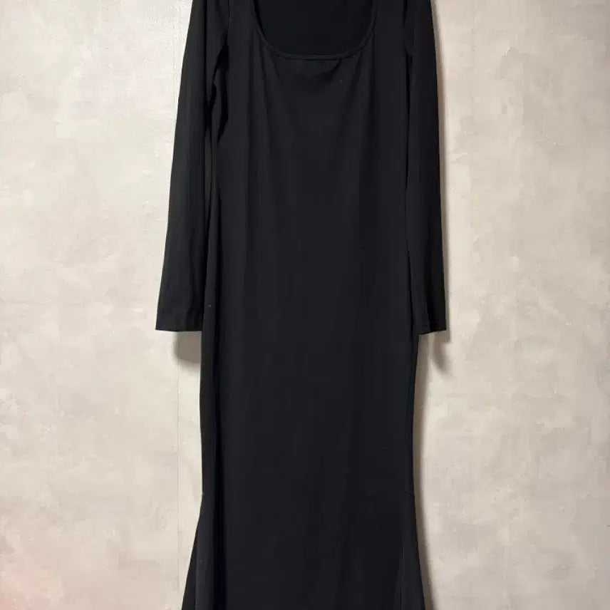 [BUNJANG] Long Spandex One-Piece Dress / 롱스판 원피스