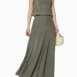 [BUNJANG] Theory Silk Maxi Skirt / 띠어리 올실크 맥시 롱 스커트 28
