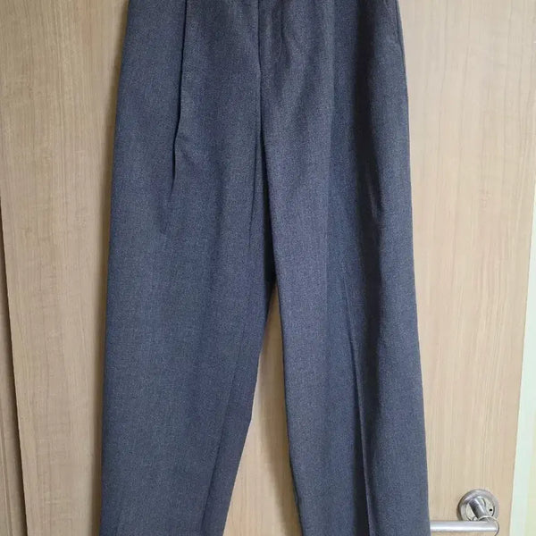[BUNJANG] Objest Wool Slacks Charcoal M / 오브제스트 울 슬랙스 챠콜 M