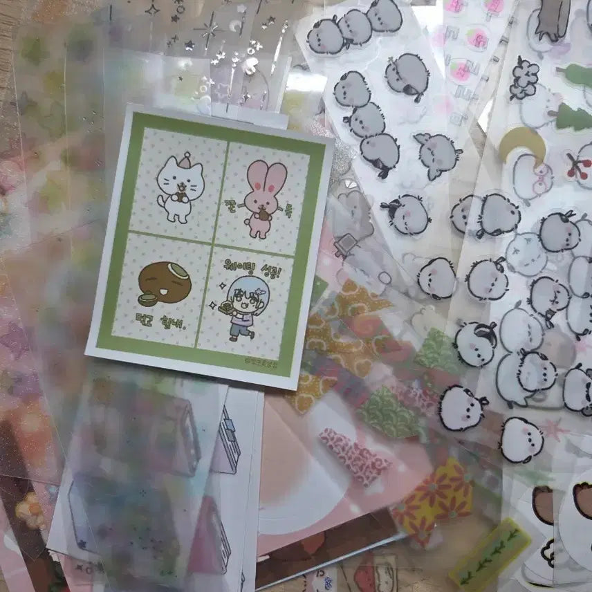 [BUNJANG] Kiss-Cut Roll Stickers for Diary Decoration / 다꾸 키스컷 롤스티커