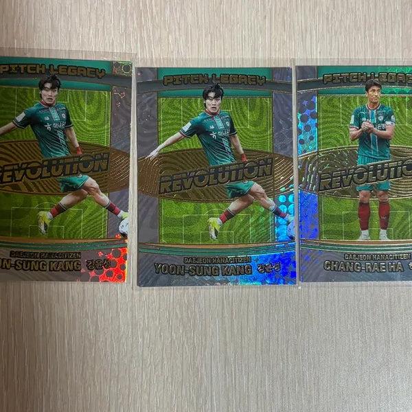 [BUNJANG] K League Revolution Daejeon Insert Set / K리그 레볼루션 대전 인서트 3장 일괄
