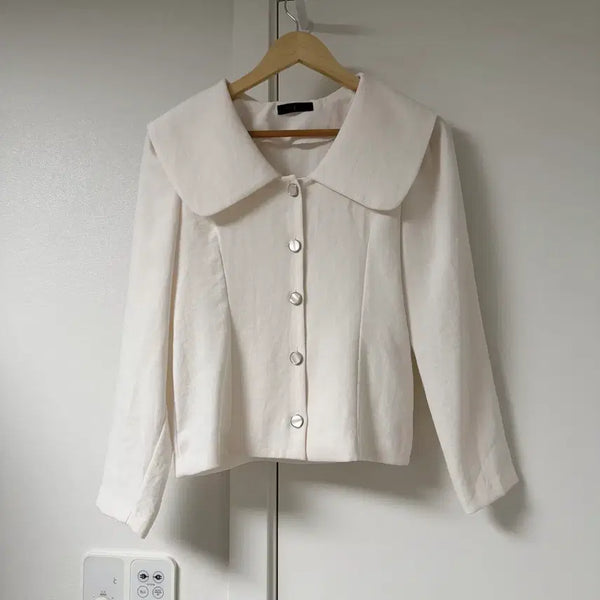 [BUNJANG] Kara Blouse / 카라블라우스