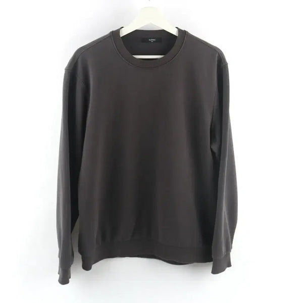 [BUNJANG] Topten Charcoal Crewneck Oversized Sweatshirt L / 100 / 탑텐 차콜 크루넥 오버핏 맨투맨 / P022 -051