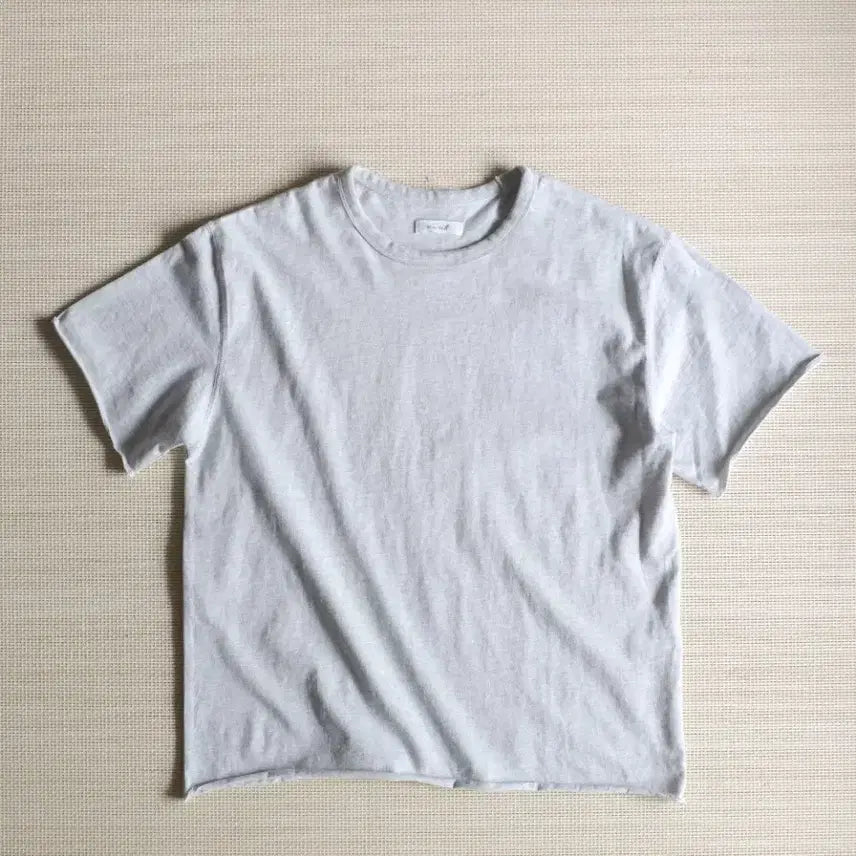 [BUNJANG] Sea Salt Loophem T-Shirt Size 2 / 씨솔트 루프햄 티셔츠 2사이즈