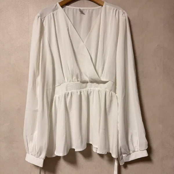 [BUNJANG] Shirring Blouse / 셔링 블라우스