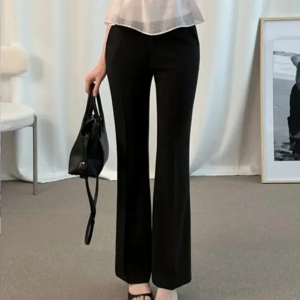 [BUNJANG] Office Look Summer Bootcut Slacks M Size / [1번입은새제품무방] 정가 5만원대 오피스룩 정석핏 여름 부츠컷 슬랙스 M사이즈