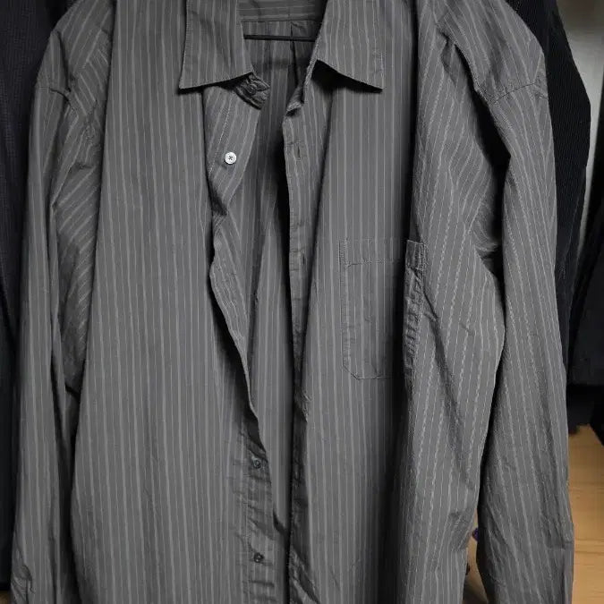 [BUNJANG] Blankroom Stripe Shirt / [4] 블랭크룸 스트라이프 셔츠