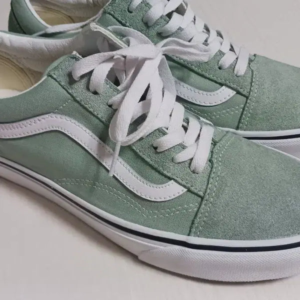[BUNJANG] Vans Old Skool Ice Bug Green Shoes / 반스 올드스쿨 아이스 버그그린 //270