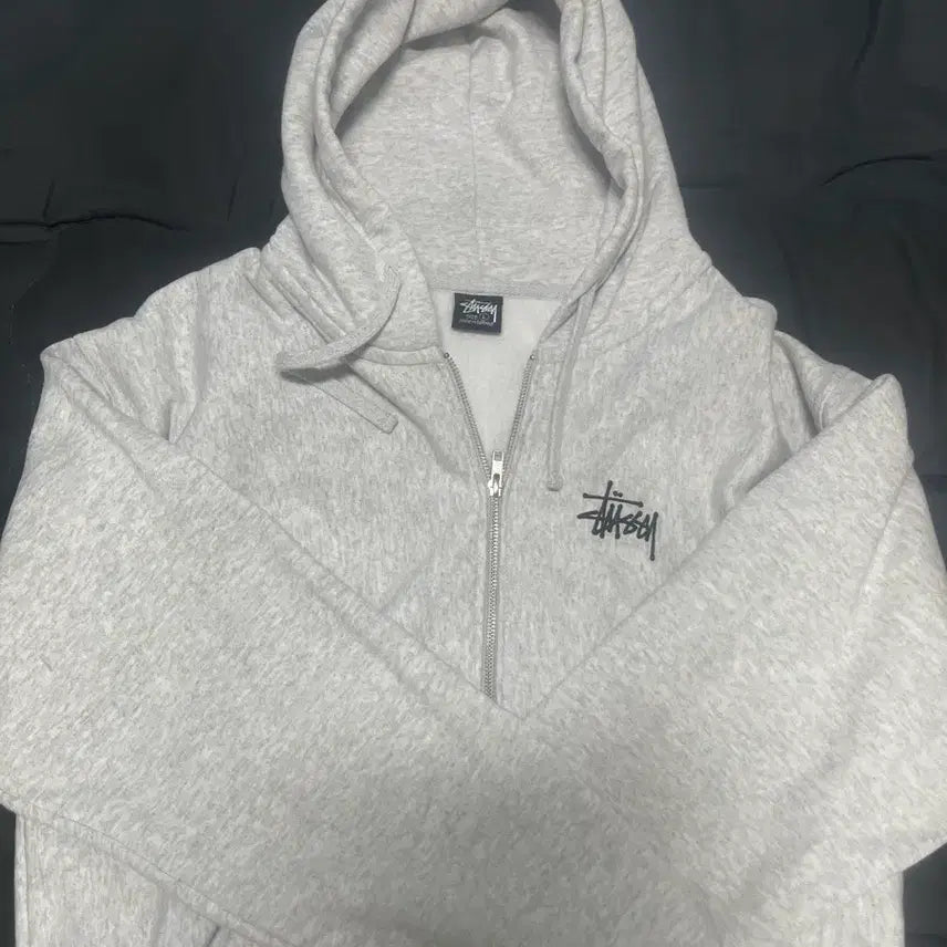 [BUNJANG] Stussy Basic Hoodie Zip-up L / 스투시 베이직 후드집업 L(새상품급)