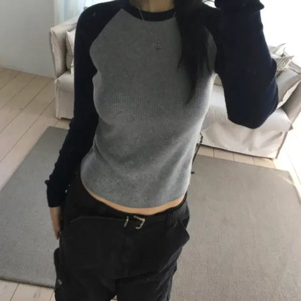 [BUNJANG] EIZ EIZ Long Sleeve T-Shirt / 이즈이즈 긴팔티셔츠