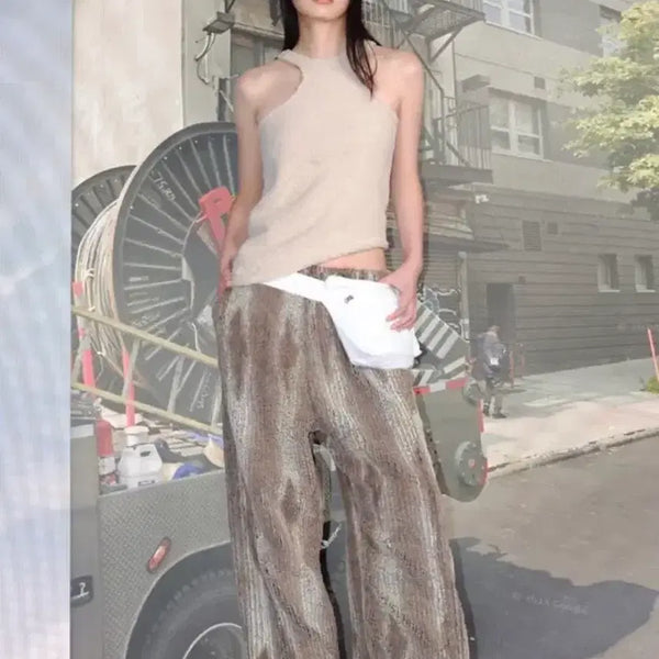 [BUNJANG] Cerric Wool Wide Banding Pants Khaki / cerric 세릭 울 와이드 밴딩 팬츠 카키