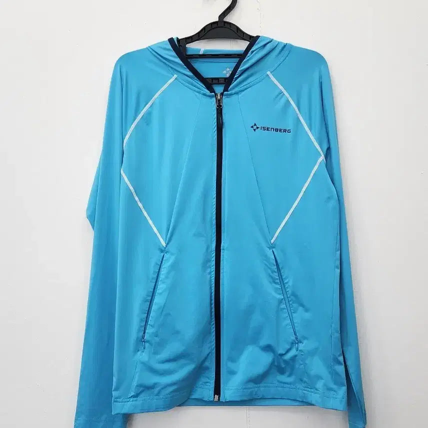 [BUNJANG] Nepa Isenberg Blue Windbreaker Jacket Size 95 / [95] 네파 아이젠버드 ISENBERG 블루 홀겹 바람막이 자켓 95