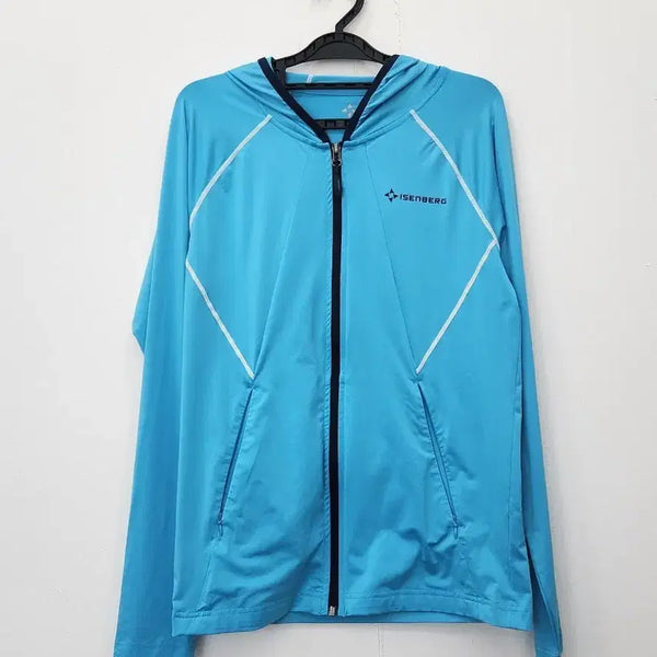 [BUNJANG] Nepa Isenberg Blue Windbreaker Jacket Size 95 / [95] 네파 아이젠버드 ISENBERG 블루 홀겹 바람막이 자켓 95