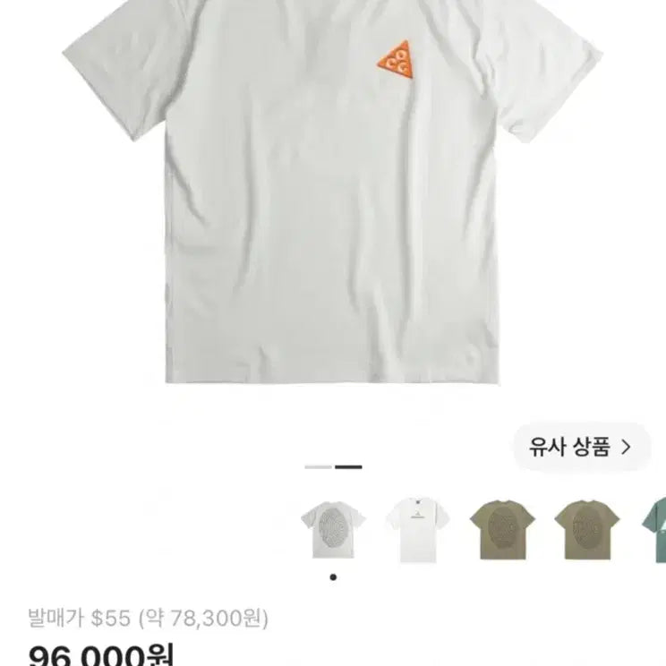 [BUNJANG] Nike ACG Vortex T-Shirt Summit White / 나이키 ACG 볼텍스 티셔츠 서밋 화이트 US/EU