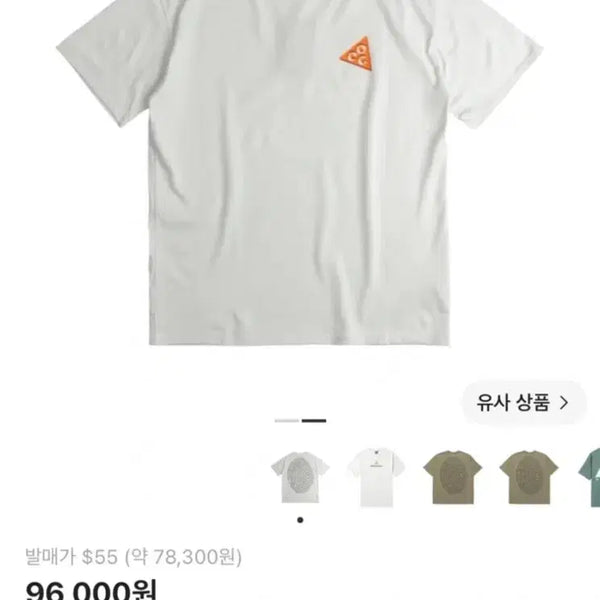 [BUNJANG] Nike ACG Vortex T-Shirt Summit White / 나이키 ACG 볼텍스 티셔츠 서밋 화이트 US/EU