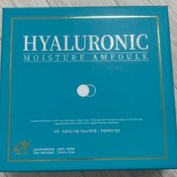 [BUNJANG] Hyaluronic Moisture Ampoule Set (15ml x 10) / 히알루로닉 모이스쳐 앰플 15ml x 10개 새상품!!