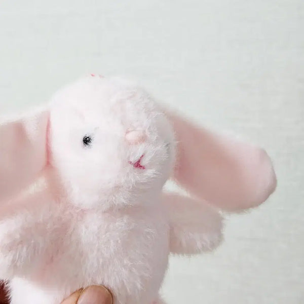 [BUNJANG] Pink Rabbit Charm Keychain / 핑크토끼 키링