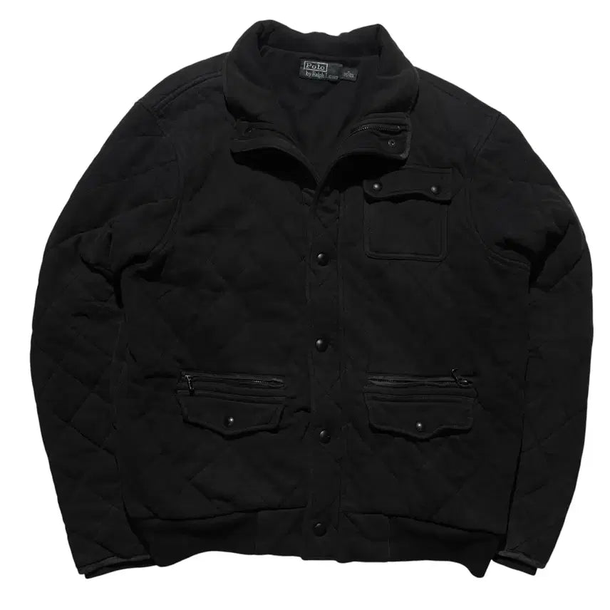 [BUNJANG] 90s Polo Ralph Lauren Quilted Jacket Black XL / [XL] 90s 폴로 랄프로렌 퀼팅 자켓 블랙