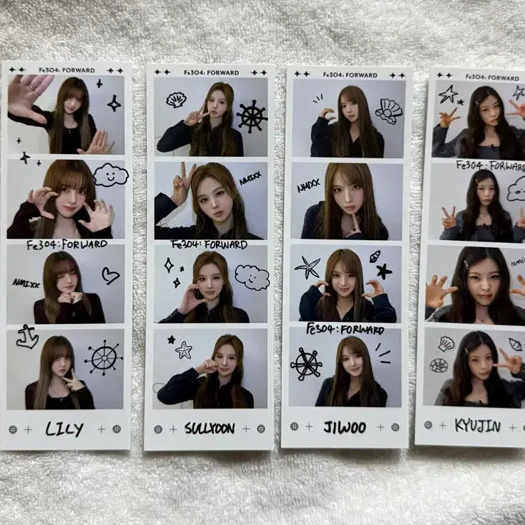 [BUNJANG] NMIXX 4-Cut Photo Set Bundle / 엔믹스 4컷 포토 6장 일괄판매