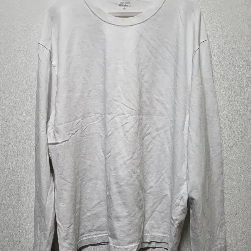 [BUNJANG] Musinsa Standard Plain T-shirt White / 82510 무신사스탠다드 무지 티셔츠 화이트