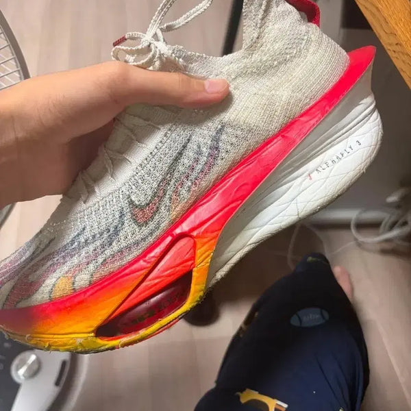 [BUNJANG] Nike Alphafly 3 Running Shoes White Red Yellow / 나이키 알파플라이 3 러닝화 화이트 레드 옐로우