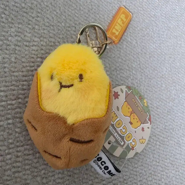 [BUNJANG] Gogome Sweet Potato Keyring (8cm, INFP) / 새제품 고고메 고구마 키링 8cm (INFP)