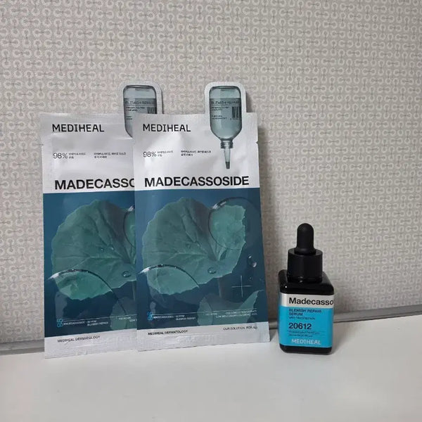 [BUNJANG] Mediheal Madecassoside Serum & Mask Pack Set / 메디힐 마데카소사이드 세럼+마스크팩