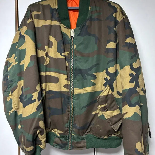[BUNJANG] 1017 ALYX 9SM Camo Bomber Jacket XL / 알릭스 카모 봄버