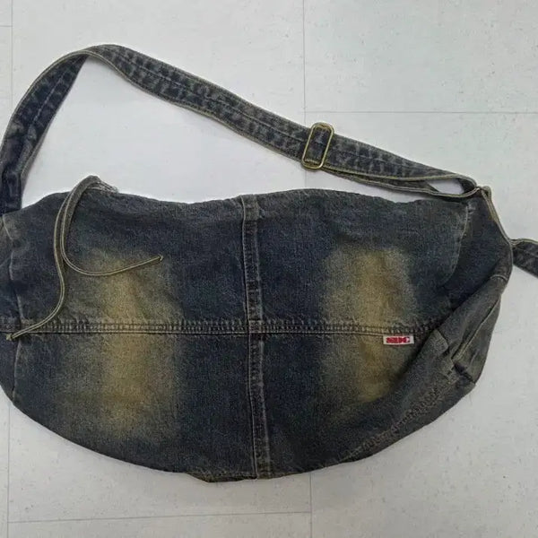 [BUNJANG] Sculptor Denim Shoulder Bag / 스컬프터 데님 백