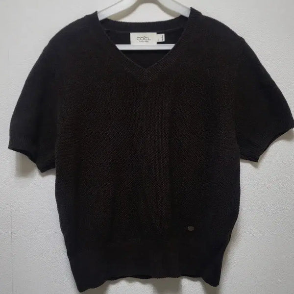 [BUNJANG] CO'CL V-Neck Knit Short Sleeve / 82508 CO'CL 브이넥 니트 반팔